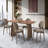 Walnut Finish Dining Table