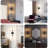 Rustic Wall Sconces 2 Light Industrial Metal Wall L...