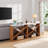Farmhouse Console Table with X Shape Detachable Design, Ideal for Entryway, Living Room, Foyer and Hallway Storage-1877545823