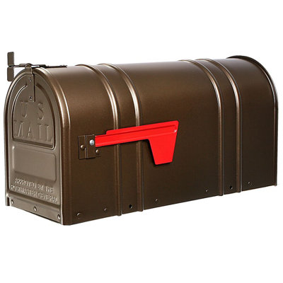 Carlton Metal Post Mounted Mailbox