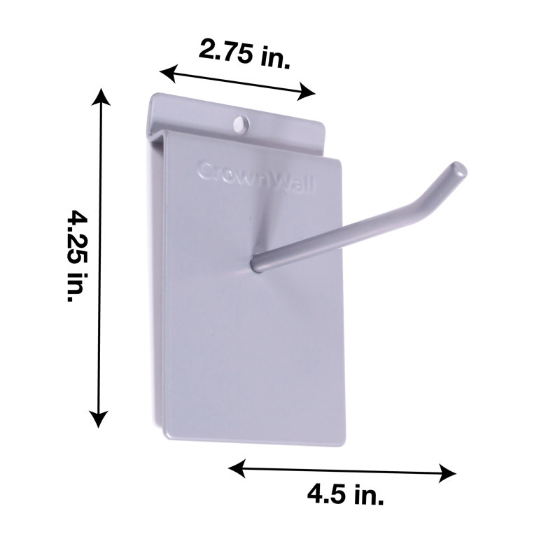 2 crochets Universal Universal Slatwall