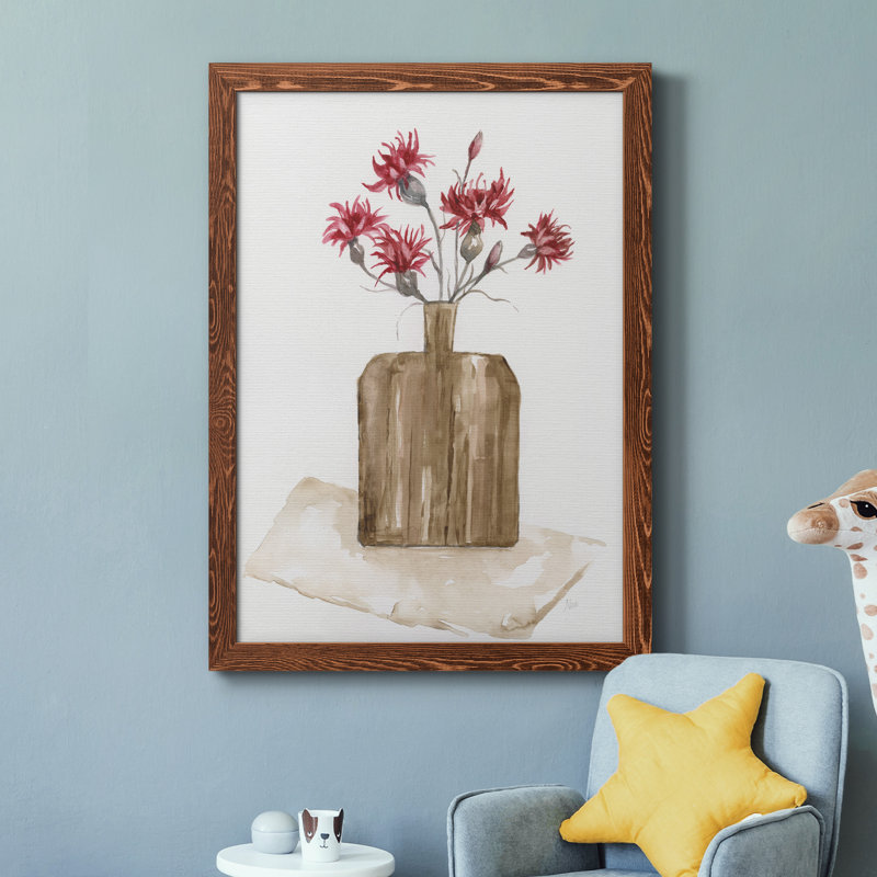 Simply Country I - Peinture sur toile encadrée, H 31,5 po x l 23,5 po x P 1,5 po, Cadre en érable