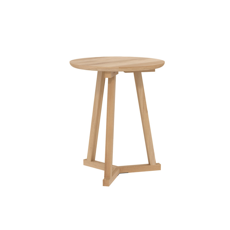 Solid Wood End Table, Oak