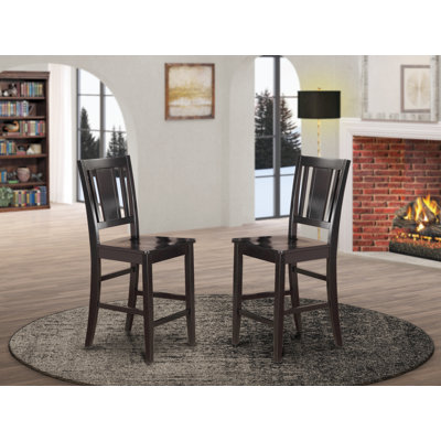 Lightner Solid Wood Counter Stool