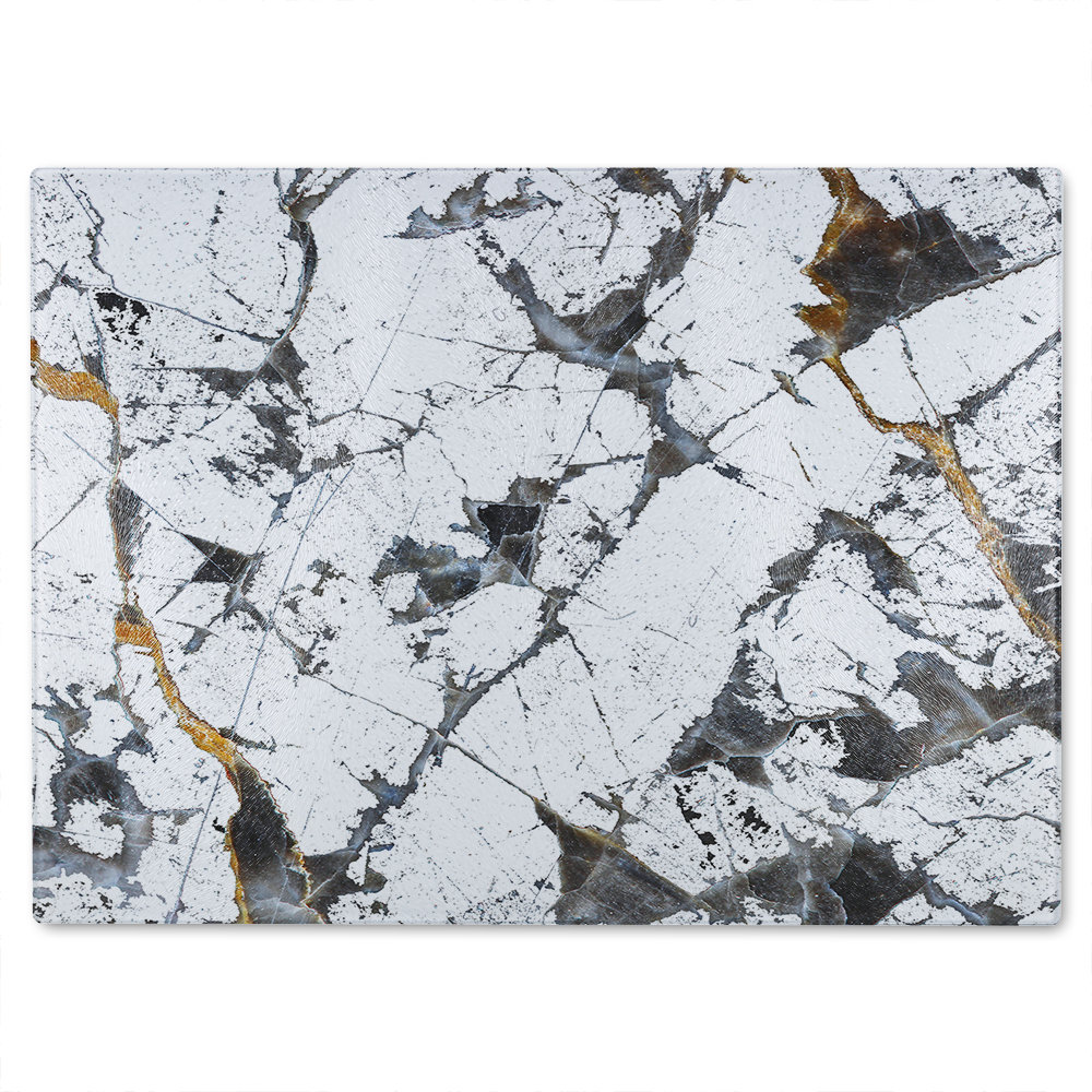 Marble Glass Chopping Board