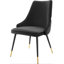 Chaise parsons capitonnée en velours-161837779