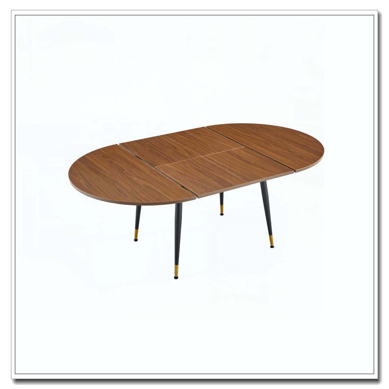 Table de salle à manger extensible en noyer