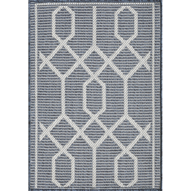 Tapis bleu Annie-Jane Chendler, Rectangle 2 pi x 3 pi