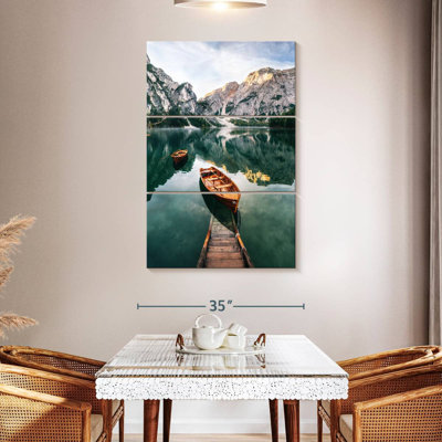 Bateaux Mehar Braies Lake