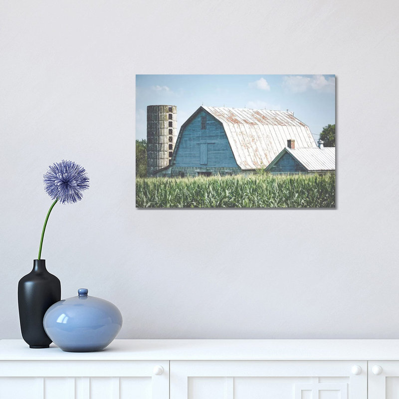 Summer On The Farm 1 Piece Wrapped Canvas Wall Art, 30.48 cm H x 45.72 cm W