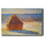 Haystacks in Snow par Monet-Gallery, toile tendue-894717735