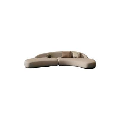 Curved negotiating sofa