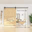 Ensemble de quincaillerie de porte de grange simple i shape i standard-48084373