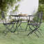 Analuisa 4 - Person Patio Dining Set with Square Table-855548313