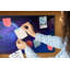Wall Mounted bulletin board print decorative wall message pin boards home office corkboard Planets and space
