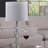 23.5" In Cale Cut-Crystal Modern Table Lamp
