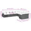 Ensemble de canapé de jardin Vidaxl PE-114311247