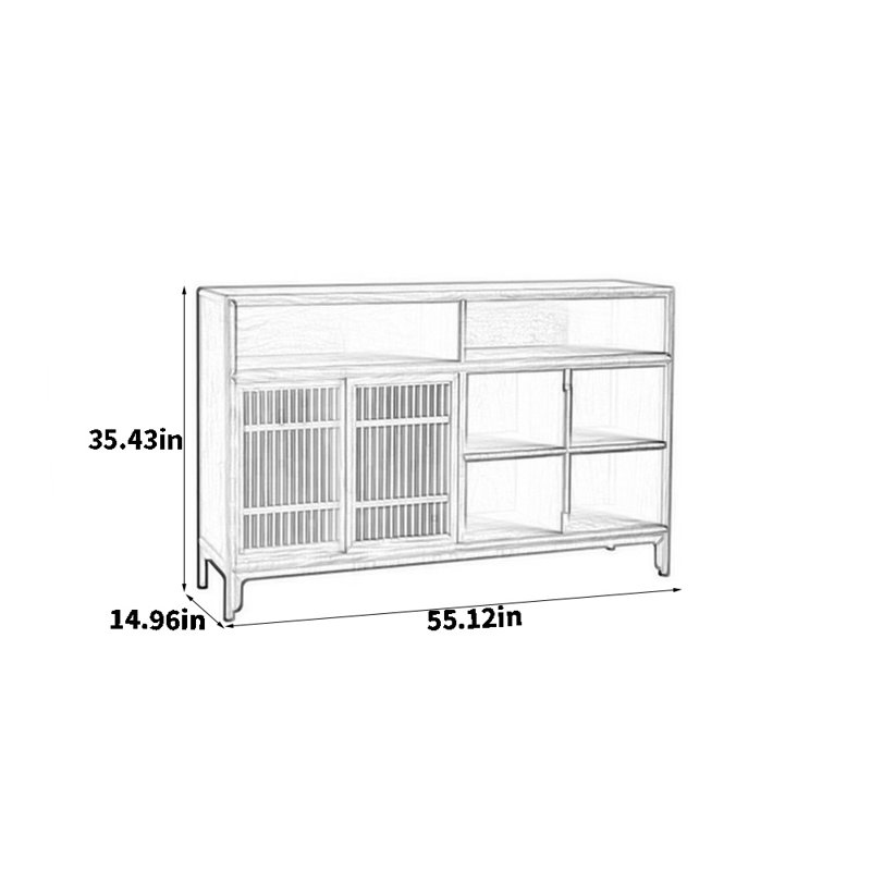 Multi-Functional Home Sideboards, Natural