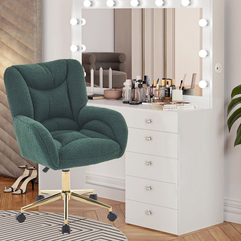 Chaise de bureau Herickson, Teddy, Vert