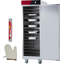 Chauffe-plat en acier inoxydable avec armoire à eau chaude de 850 W et porte de restaurant de 71 po