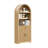 70.86''H Arched Storage Bookcase With Cabinet And Drawer-1944152962