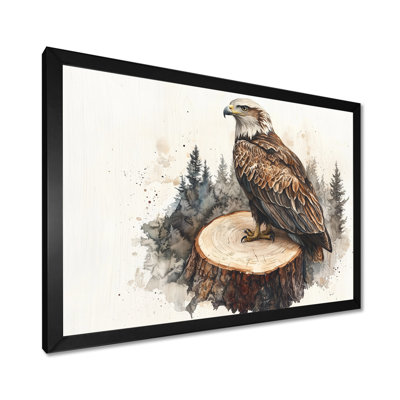 Generra Large Eagle The Soaring Sentinel III - Eagle Wall Art