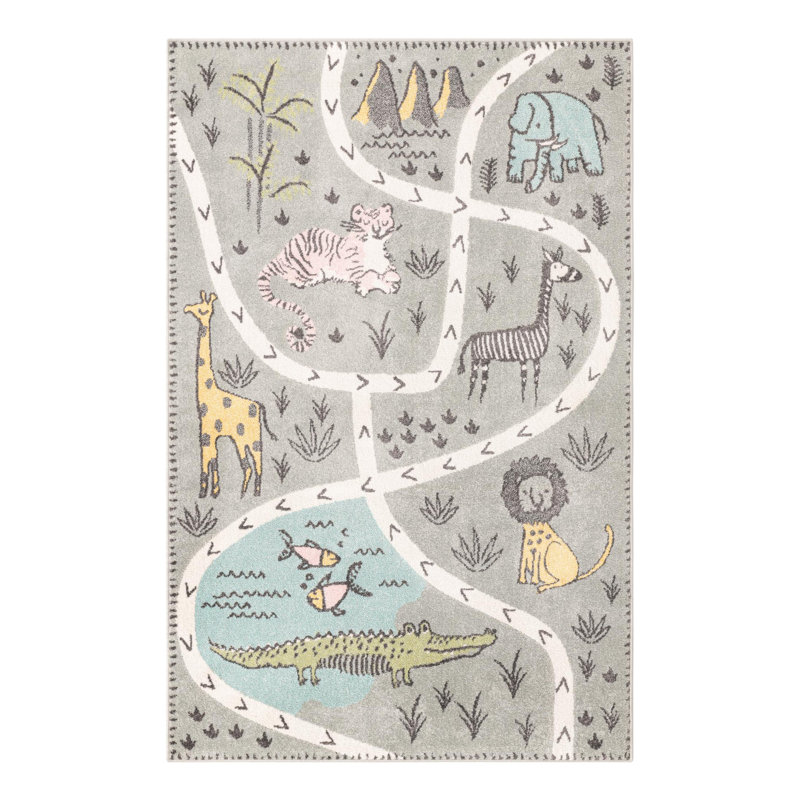 Tapis Whimsy, Rectangle 5 pi 3 po x 8 pi