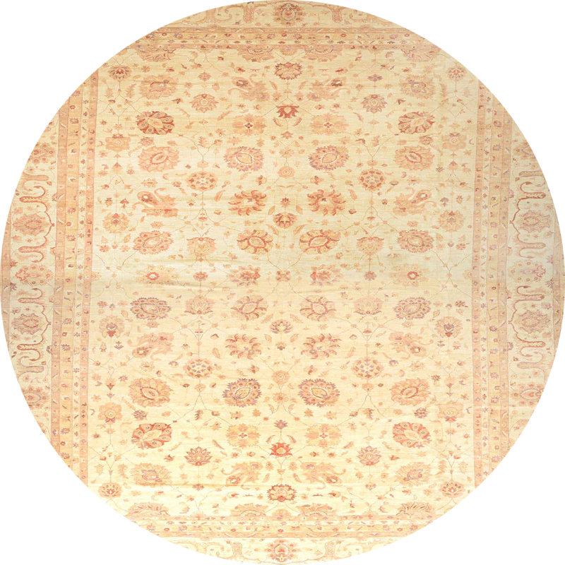 Abstract Indoor Rug, Round 3'