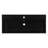 Claire 40 Ceramic Console Sink Matte Black Basin-50789567
