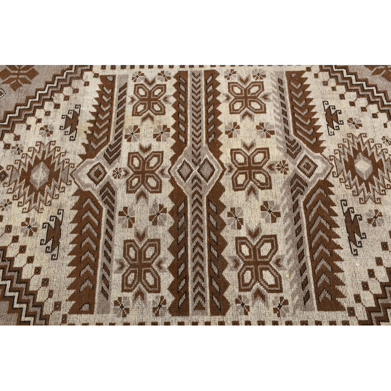Tapis turc rétro en laine Anatolian pour salon traditionnel