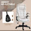 Fauteuil de bureau vibrant HOMcom-370732269-370732277