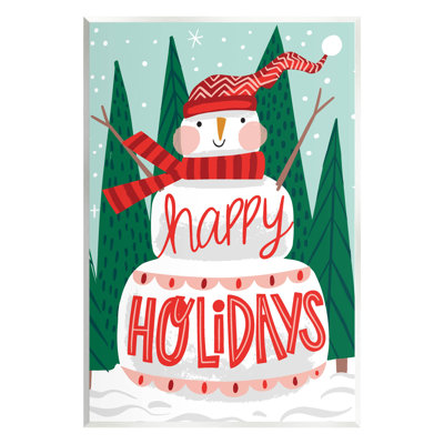 Joyeuses Fêtes, bonhomme de neige et 117