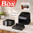 Gourmia 7 Qt Digital Air Fryer with Easy-View Window, 3D Holographic Display & FryForce 360° Technology – 12 Presets, Dishwasher-Safe Basket, Black-120244105