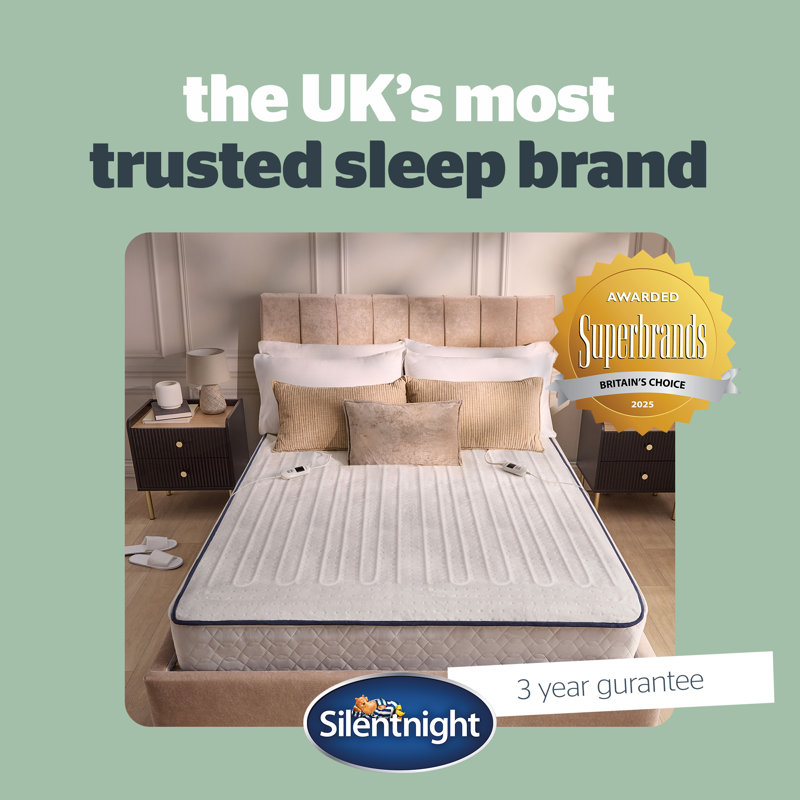 Silentnight Hotel Collection Luxury Electric Blanket, 120cm W x 135cm L