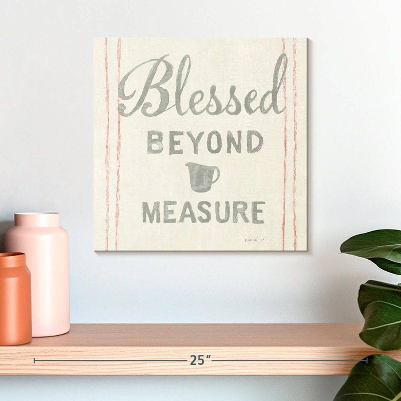 Plaque murale Khylige Floursack Kitchen VI, H 16 po x l 16 po