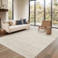Tapis lavable à rayures rétro antidérapant (beige)-490636261-471381059