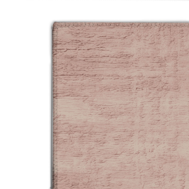 Tapis brun abstrait intérieur et extérieur, Rectangulaire 2 pi x 3 pi