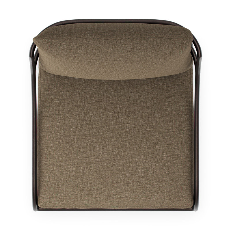 Segovia Outdoor Dining Side Chair, Alessi Fawn