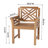 Monterey 8 - Person Teak Wood Patio Dining Set with Extendable Rectangular Table , Sunbrella® Cushions Included-94467511-94467512