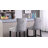 Contemporary Velvet Barstools With Button Tufted Nailhead Trim(Set of 2)-101693803
