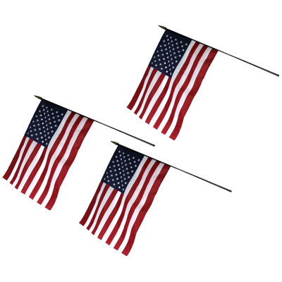 2-Sided Rayon 16 x 24 in. House Flag
