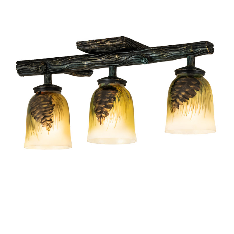 Rustic Northwoods 3-Light Track Kit