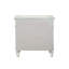 Varian Mirrored Nightstand with Exquisite Geometric Trim, Crystal - like Knobs, and Ample Storage for a Glamorous Bedroom Decor-862059319