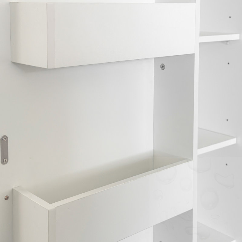 Kitchen Pantry Cabinet with Doors and Shelves
