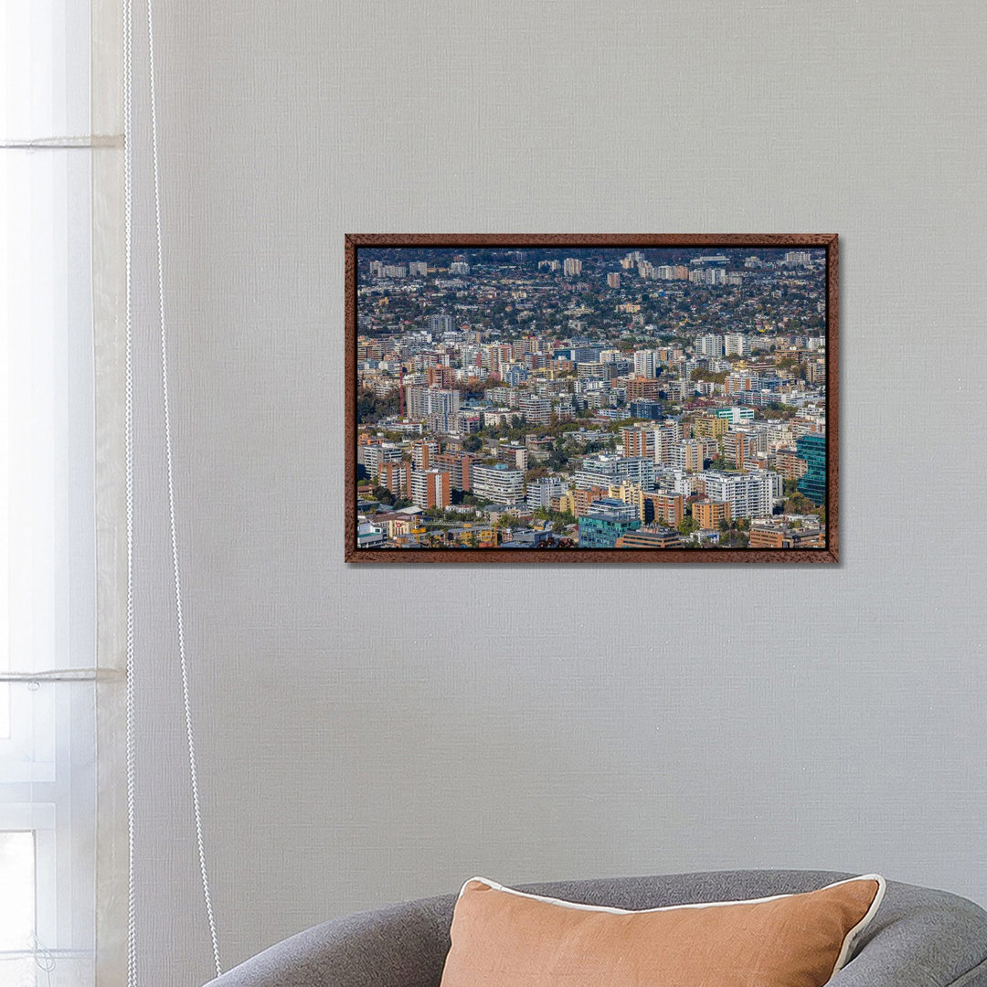 Santiago Apartment Skyline von Alex G Perez - Galerie-verpackte Leinwand Giclée auf Leinwand