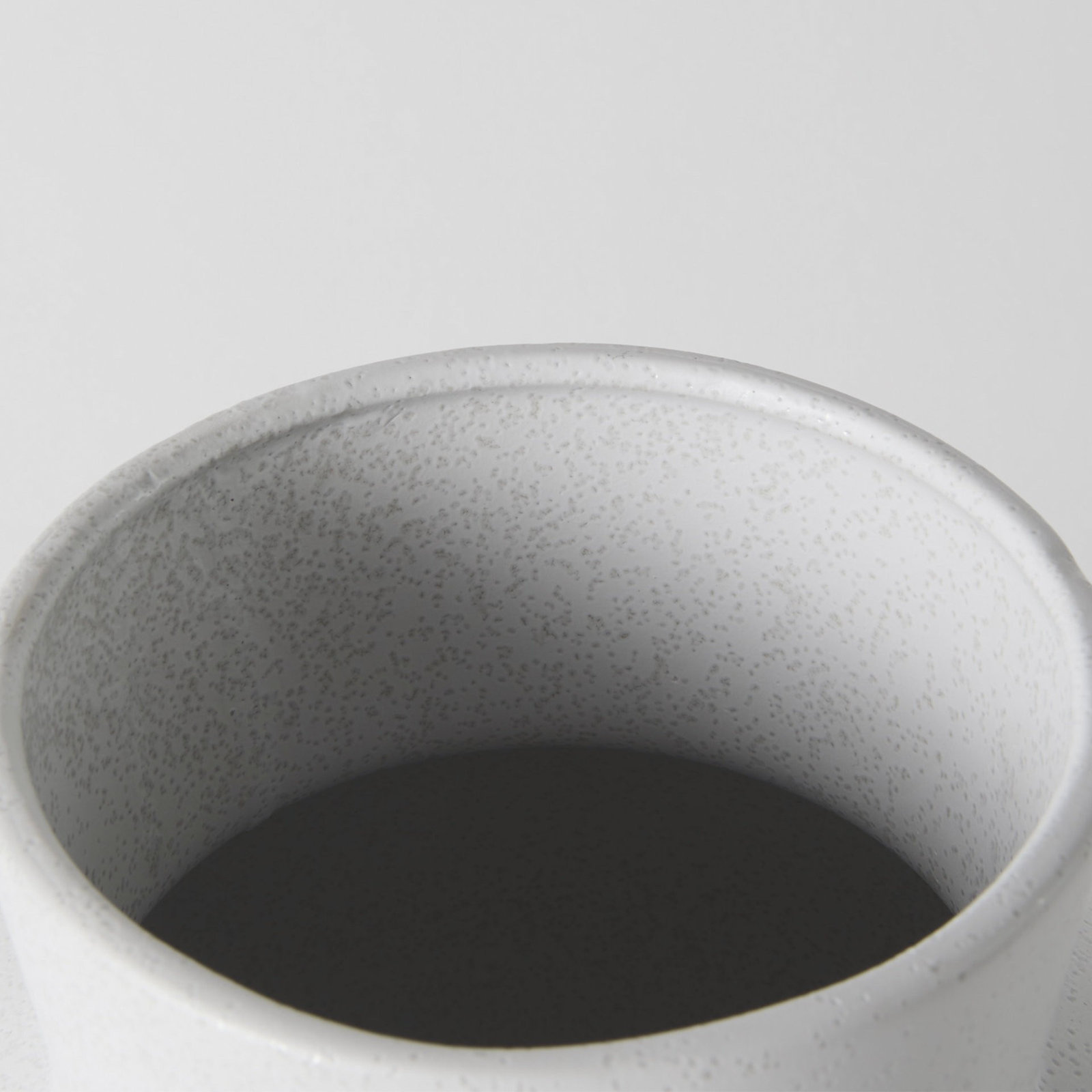 Novak Ceramic / Porcelain Table Vase, White