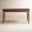 BOWFRONT Solid Wood Writing Desk
