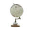 Globe terrestre en bois de manguier
