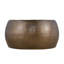 Table basse moderne et contemporaine en aluminium 32 pouces avec design martelé à la main, aucun assemblage requis-648024642