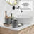 Complete 20 Piece Bathroom Accessory Set with Shower Curtain, Liner, and Hooks-95756602